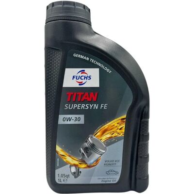 FUCHS Fuchs Titan Supersyn FE 0W-30 Motoröl - Hochleistungs, Kraftstoffsparend FUCHS Fuchs Titan Supersyn FE 0W-30 Motoröl - Hochleistungs, Kraftstoffsparend