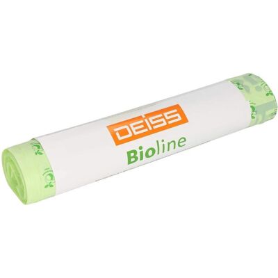 Deiss Bioline Sacchi rifiuti ecologici 200L - Verde, Rosso, Blu Deiss Bioline Sacchi rifiuti ecologici 200L - Verde, Rosso, Blu