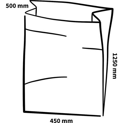 Deiss Sacs-poubelle Bleus Recyclables 120/240L Deiss Sacs-poubelle Bleus Recyclables 120/240L