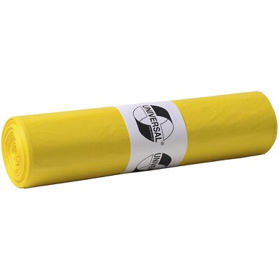 Bolsas de Basura KaiserKraft - 120L, Amarillo, 500 uds Bolsas de Basura KaiserKraft - 120L, Amarillo, 500 uds