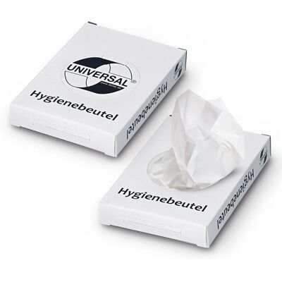 DEISS Universal Hygienebeutel - 750 Stück, PE-HD, Wasserdicht DEISS Universal Hygienebeutel - 750 Stück, PE-HD, Wasserdicht