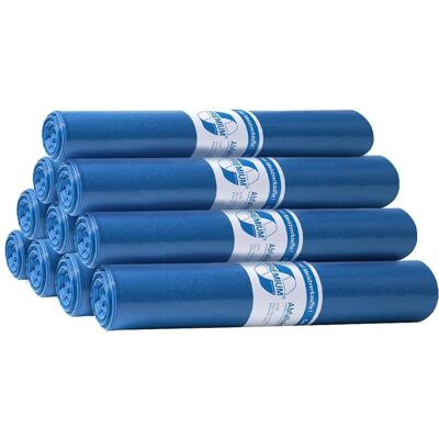 Sacchi spazzatura blu Deiss 120L - 700x1100mm, confezione da 25 Sacchi spazzatura blu Deiss 120L - 700x1100mm, confezione da 25