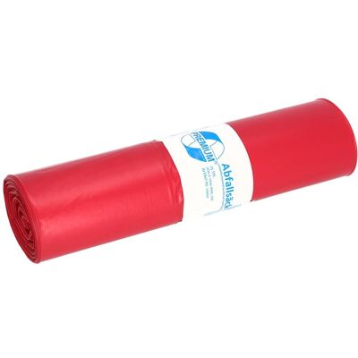 DEISS PREMIUM 11002 Skräp-påsar - 700x1100mm, 0,06mm, 25 st, Röd DEISS PREMIUM 11002 Skräp-påsar - 700x1100mm, 0,06mm, 25 st, Röd