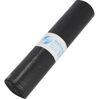 Deiss Premium 15018 Müllsäcke, 700x1100mm, 25 Rollen, Schwarz Deiss Premium 15018 Müllsäcke, 700x1100mm, 25 Rollen, Schwarz
