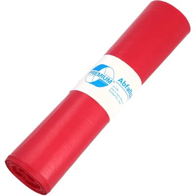 DEISS PREMIUM 11021 Sacco spazzatura rosso - Sacco spazzatura DEISS PREMIUM 11021 Sacco spazzatura rosso - Sacco spazzatura
