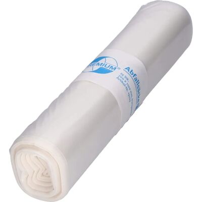 Deiss Premium Sacchetti per Rifiuti - 120L, Trasparente, 700x1100mm Deiss Premium Sacchetti per Rifiuti - 120L, Trasparente, 700x1100mm