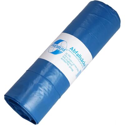 Sacs poubelle bleus DEISS 120L - Sacs poubelle - Publicité Sacs poubelle bleus DEISS 120L - Sacs poubelle - Publicité