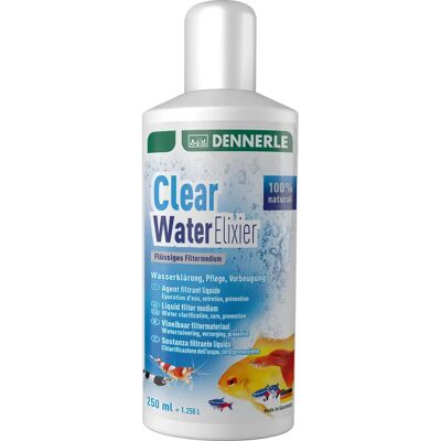 Dennerle Modèle - Elixir Eau Claire - Traitement d'eau d'aquarium - Publicité Dennerle Modèle - Elixir Eau Claire - Traitement d'eau d'aquarium - Publicité