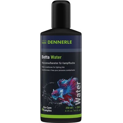 Betta Water de DENNERLE - Conditionneur d'eau pour aquariums - Publicité Betta Water de DENNERLE - Conditionneur d'eau pour aquariums - Publicité