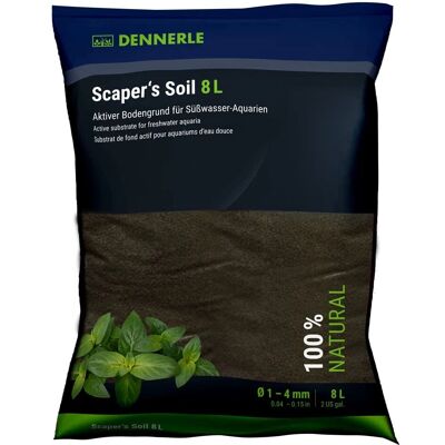 Substrat Dennerle Soil Noir pour Aquarium 8L - Publicité Substrat Dennerle Soil Noir pour Aquarium 8L - Publicité