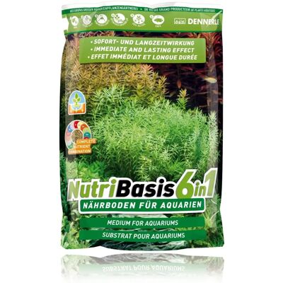Dennerle NutriBasis 6en1 - Substrat pour aquarium - Publicité Dennerle NutriBasis 6en1 - Substrat pour aquarium - Publicité