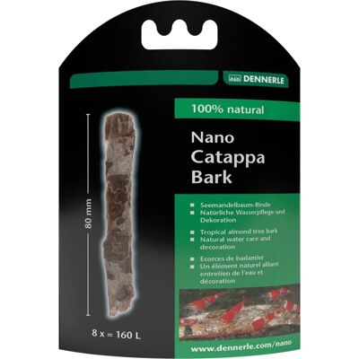 Décoration d'écorce de Badamier pour nano aquarium - Publicité Décoration d'écorce de Badamier pour nano aquarium - Publicité