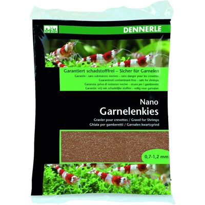 Dennerle Nano Garnelenkies Borneo Braun - Aquarium Kies Dennerle Nano Garnelenkies Borneo Braun - Aquarium Kies