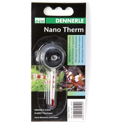 Dennerle Nanontherm - Thermomètre liquide pour environnement - Publicité Dennerle Nanontherm - Thermomètre liquide pour environnement - Publicité