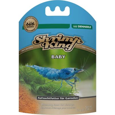 Dennerle Shrimp King Baby 30g - Nourriture pour crevettes - Publicité Dennerle Shrimp King Baby 30g - Nourriture pour crevettes - Publicité
