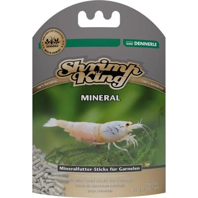 Shrimp King Mineral - Nourriture minéralisée pour crevettes - Publicité Shrimp King Mineral - Nourriture minéralisée pour crevettes - Publicité