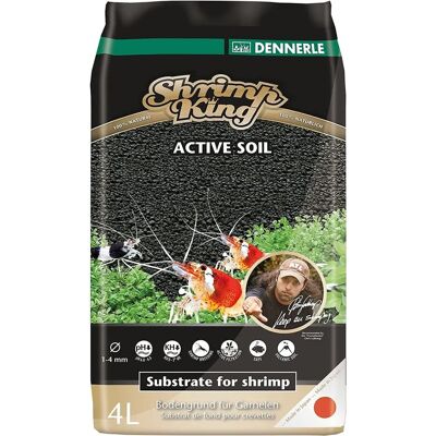 Dennerle Shrimp King Active Soil - 4L - Akwarystyka Dennerle Shrimp King Active Soil - 4L - Akwarystyka