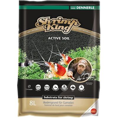 Dennerle Shrimp King Active Soil - 8L Podłoże Dennerle Shrimp King Active Soil - 8L Podłoże