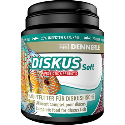 Dennerle Diskus Soft - Pełnowartościowe pożywienie dla ryb Discus - 200ml Dennerle Diskus Soft - Pełnowartościowe pożywienie dla ryb Discus - 200ml