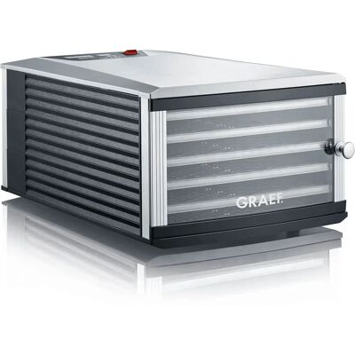 GRAEF DA 506 Lebensmittel-Dehydrator - Silber GRAEF DA 506 Lebensmittel-Dehydrator - Silber