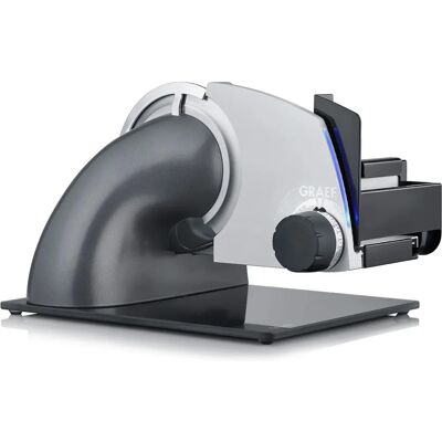 GRAEF SKS720 - Schwarz, Grau, Eisen - Elektrischer Aufschnittmaschine GRAEF SKS720 - Schwarz, Grau, Eisen - Elektrischer Aufschnittmaschine