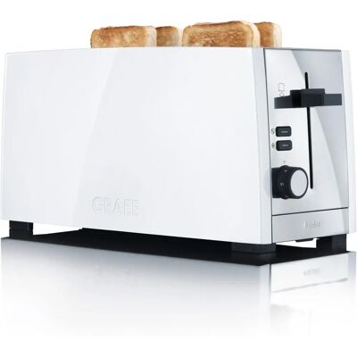 Graef White 4 Slice Toaster - Toaster Graef White 4 Slice Toaster - Toaster