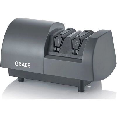 Graef SG520 Elektrischer Messerschärfer - Dunkelgrau Graef SG520 Elektrischer Messerschärfer - Dunkelgrau