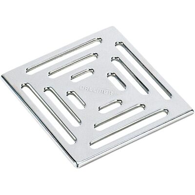 Grille de drainage en acier inoxydable Dallmer 140x140 mm - Publicité Grille de drainage en acier inoxydable Dallmer 140x140 mm - Publicité
