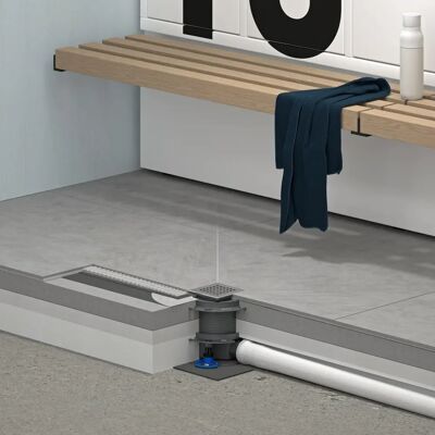 Dallmer Edelstahl Bodenablauf 100x100mm - Bodenablauf Dallmer Edelstahl Bodenablauf 100x100mm - Bodenablauf