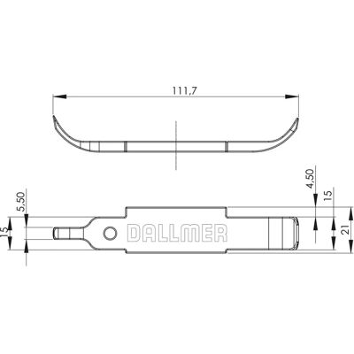 Dallmer Serviceschlüssel - Service Key Dallmer Serviceschlüssel - Service Key