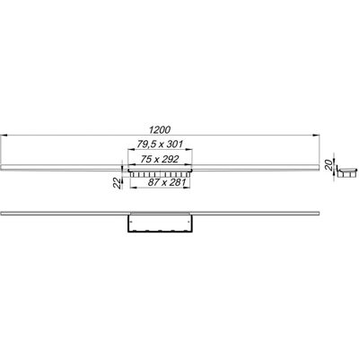 Dallmer Duschrinne CeraWall Connect - Schwarz Matt, 80-120 cm Dallmer Duschrinne CeraWall Connect - Schwarz Matt, 80-120 cm