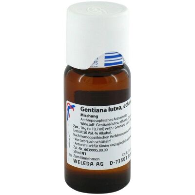 Weleda AG Gentiangranulat 5% Mischung - Homöopathisches Arzneimittel Weleda AG Gentiangranulat 5% Mischung - Homöopathisches Arzneimittel