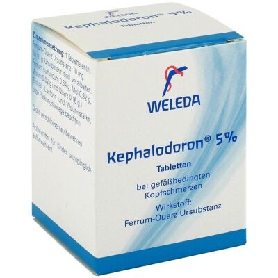 Weleda AG Kephalodoron 5% Tabletten - Kopfschmerzen Weleda AG Kephalodoron 5% Tabletten - Kopfschmerzen