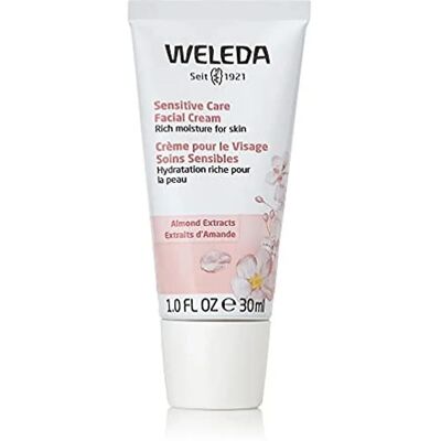 Crème Visage Apaisante à l'Amande de Weleda - Soin Facial Sensible - 30ml Crème Visage Apaisante à l'Amande de Weleda - Soin Facial Sensible - 30ml