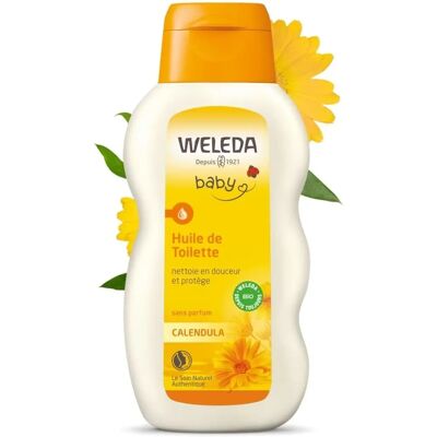 Olio per bebè alla calendula Weleda - Senza profumo - 200 ml Olio per bebè alla calendula Weleda - Senza profumo - 200 ml