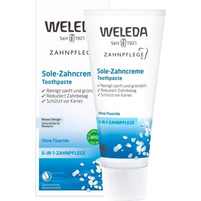 Dentifricio al Sale di Weleda - Cura Orale Naturale 75ml Dentifricio al Sale di Weleda - Cura Orale Naturale 75ml