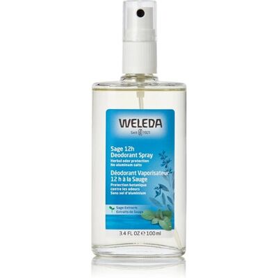 Weleda Sage Deodorant - Herbal, Alcohol-Free, Vegan, Refillable Weleda Sage Deodorant - Herbal, Alcohol-Free, Vegan, Refillable