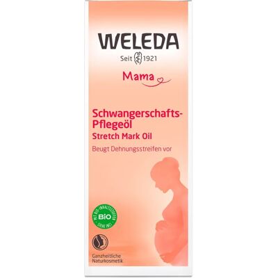 Aceite de crecimiento de embarazo Weleda para estrías - Aceite de cuidado de la piel durante el embarazo Aceite de crecimiento de embarazo Weleda para estrías - Aceite de cuidado de la piel durante el embarazo