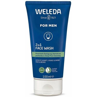 Weleda Pour Hommes Gel Nettoyant 2en1 100ml Weleda Pour Hommes Gel Nettoyant 2en1 100ml