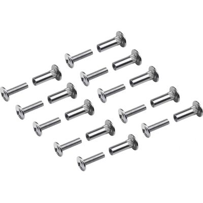 METAFRANC - M4 22-28mm - Rosca M4 - Conjunto de parafusos METAFRANC - M4 22-28mm - Rosca M4 - Conjunto de parafusos