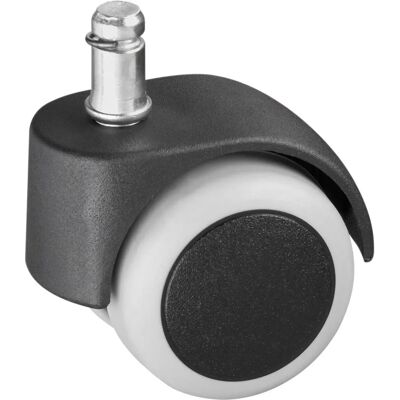 MASIDEF - Bureaustoelwiel - Polyamiden kern, Zacht polyurethaan, 50 mm MASIDEF - Bureaustoelwiel - Polyamiden kern, Zacht polyurethaan, 50 mm