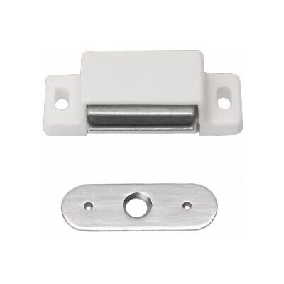 Meister 350066 Verrou Magnétique pour Portes d'Armoires - Facile et Sécurisé Meister 350066 Verrou Magnétique pour Portes d'Armoires - Facile et Sécurisé