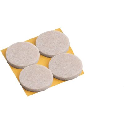 MEISTER - Topsoft - Ø50mm - 4 peças - Discos de feltro MEISTER - Topsoft - Ø50mm - 4 peças - Discos de feltro