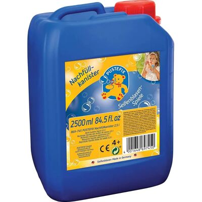 PUSTEFIX Nachfüllkanister 2,5L - Seifenblasen PUSTEFIX Nachfüllkanister 2,5L - Seifenblasen