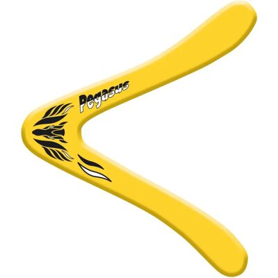 Günther Pegasus Boomerang - 25cm - Gelb - Outdoorsportartikel Günther Pegasus Boomerang - 25cm - Gelb - Outdoorsportartikel