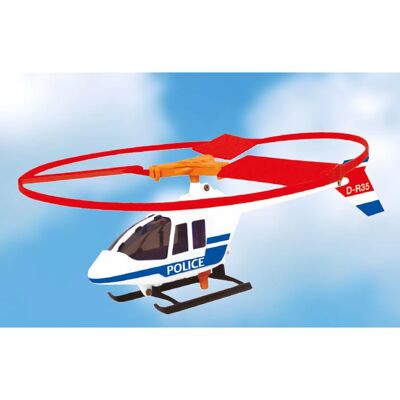 Günther Polizei Hubschrauber Spielzeug - Hochfliegender Rückstoß-Helikopter Günther Polizei Hubschrauber Spielzeug - Hochfliegender Rückstoß-Helikopter