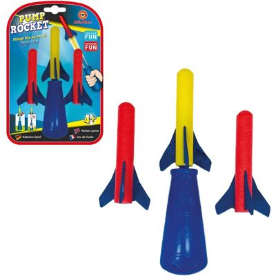 Günther Raketen Spiel - 1557 Pump Rocket - Schaumstoffrakete für drinnen und draußen Günther Raketen Spiel - 1557 Pump Rocket - Schaumstoffrakete für drinnen und draußen