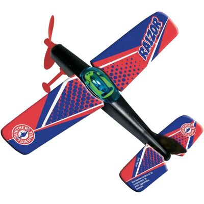 Paul Günther 1662 - Plane de vuelo con motor de goma y hélice libre - 25x22cm Paul Günther 1662 - Plane de vuelo con motor de goma y hélice libre - 25x22cm