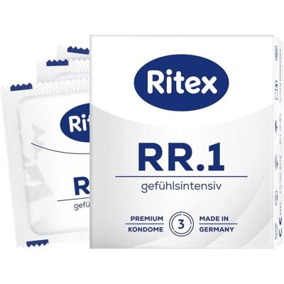 Ritex RR.1 Kondome - Natürliches Gefühl - 3 Stück Ritex RR.1 Kondome - Natürliches Gefühl - 3 Stück