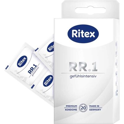 Ritex Rr.1 Latex Kondome - Natürliches Gefühl, 53mm Ritex Rr.1 Latex Kondome - Natürliches Gefühl, 53mm